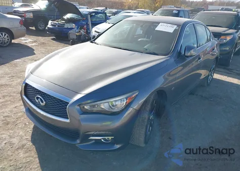 2015 Infiniti Q50 from USA, damaged, VIN JN1BV7AP5FM355930